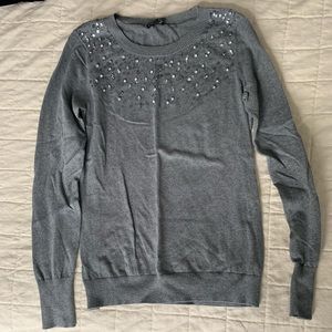Express, Medium, Gray Sweater